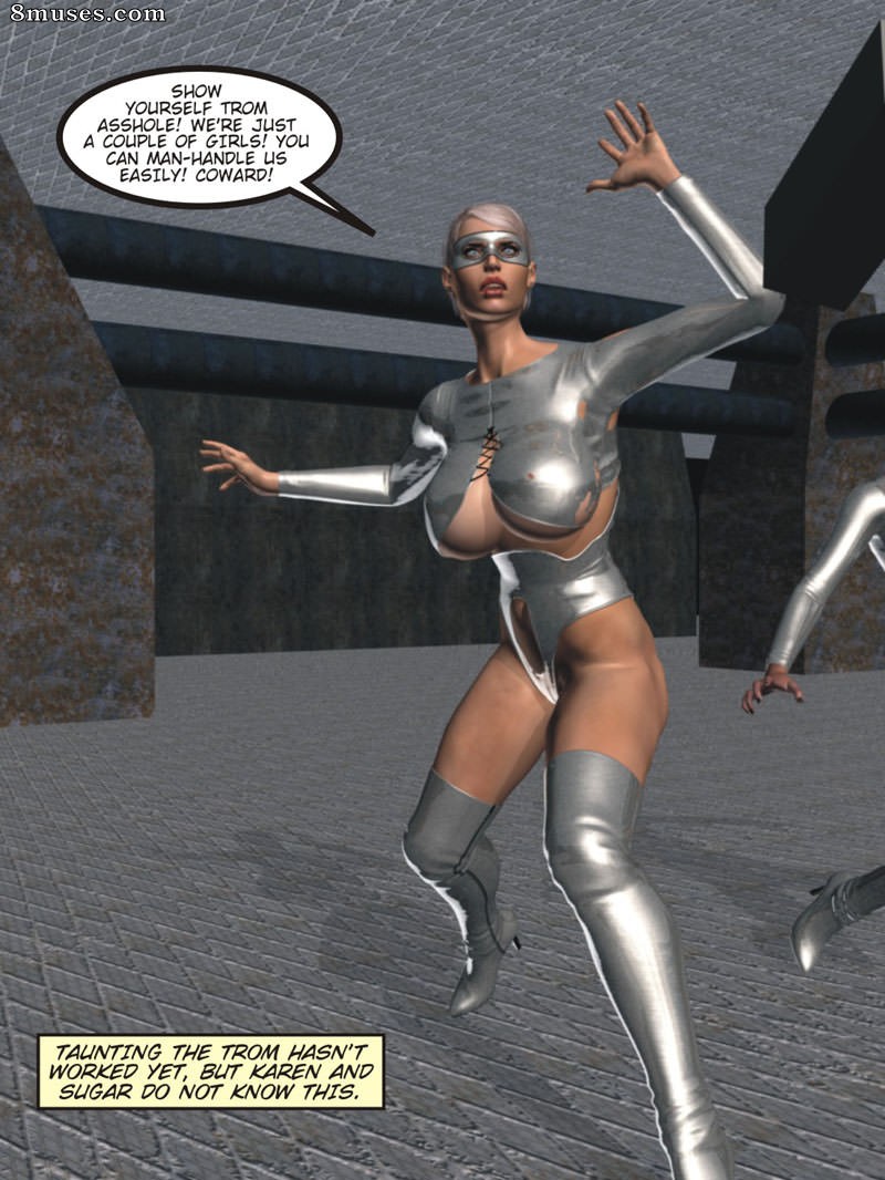 Captured-Heroines Comics - Contraataque en la ciudad Riverside - Página 3
