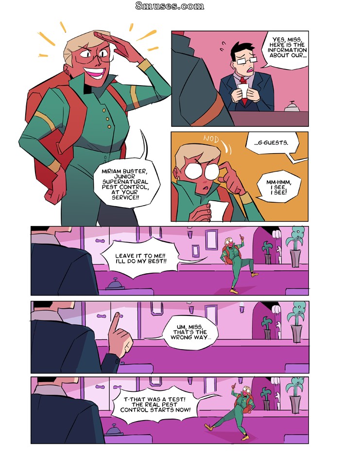 Slipshine Comics - Contrôle des parasites - Service en chambre - Page 3