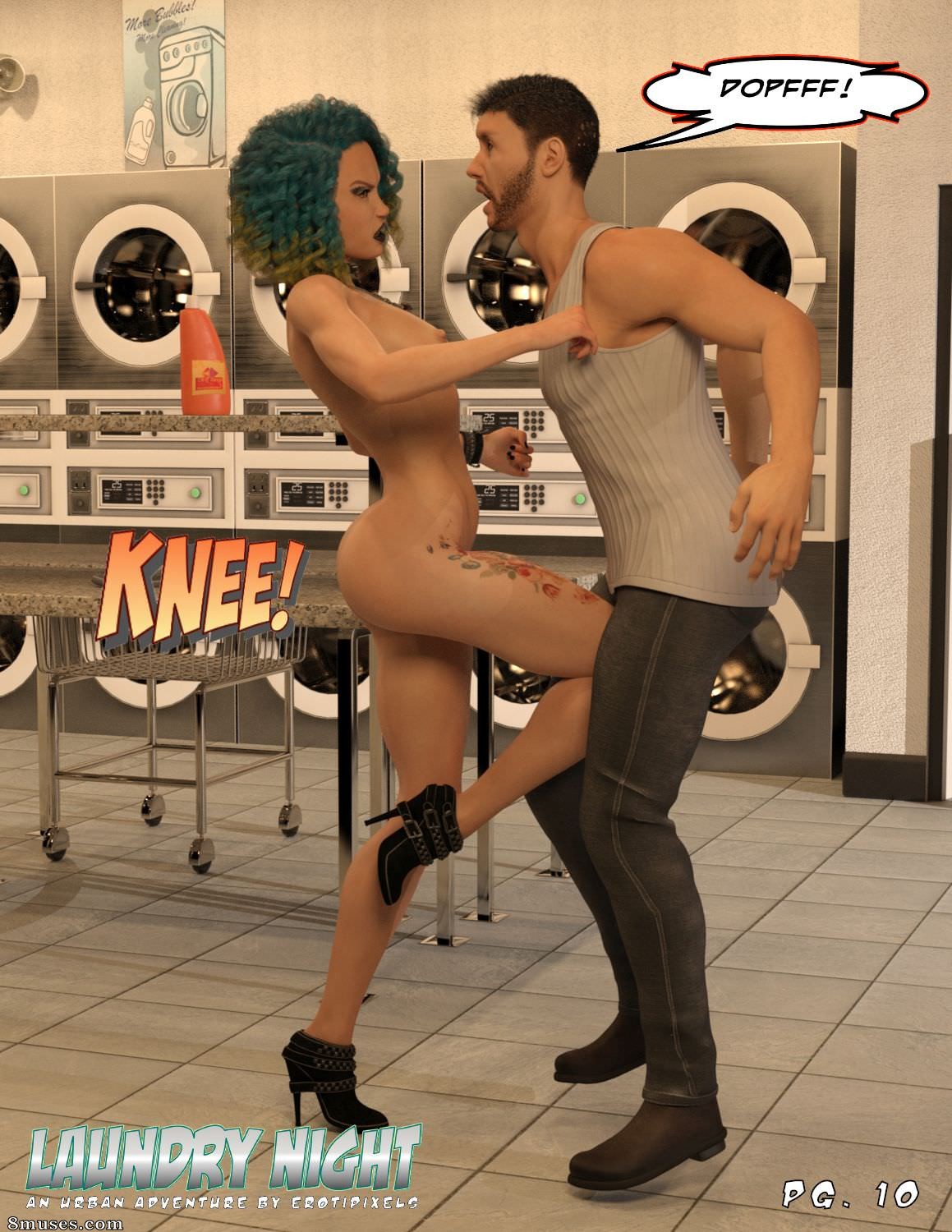 Erotipixels - Laundry Night - Page 10