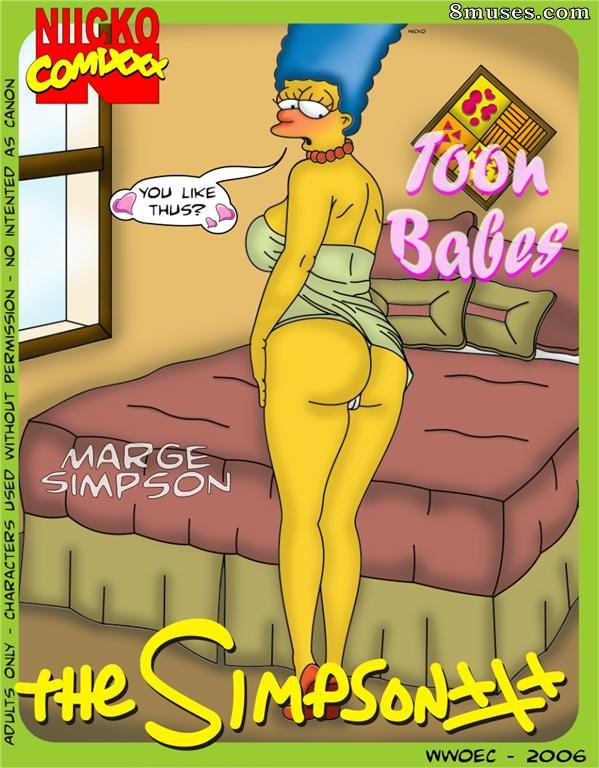 Os Simpsons - Garotas desenhadas - Marge Simpson - Página 1