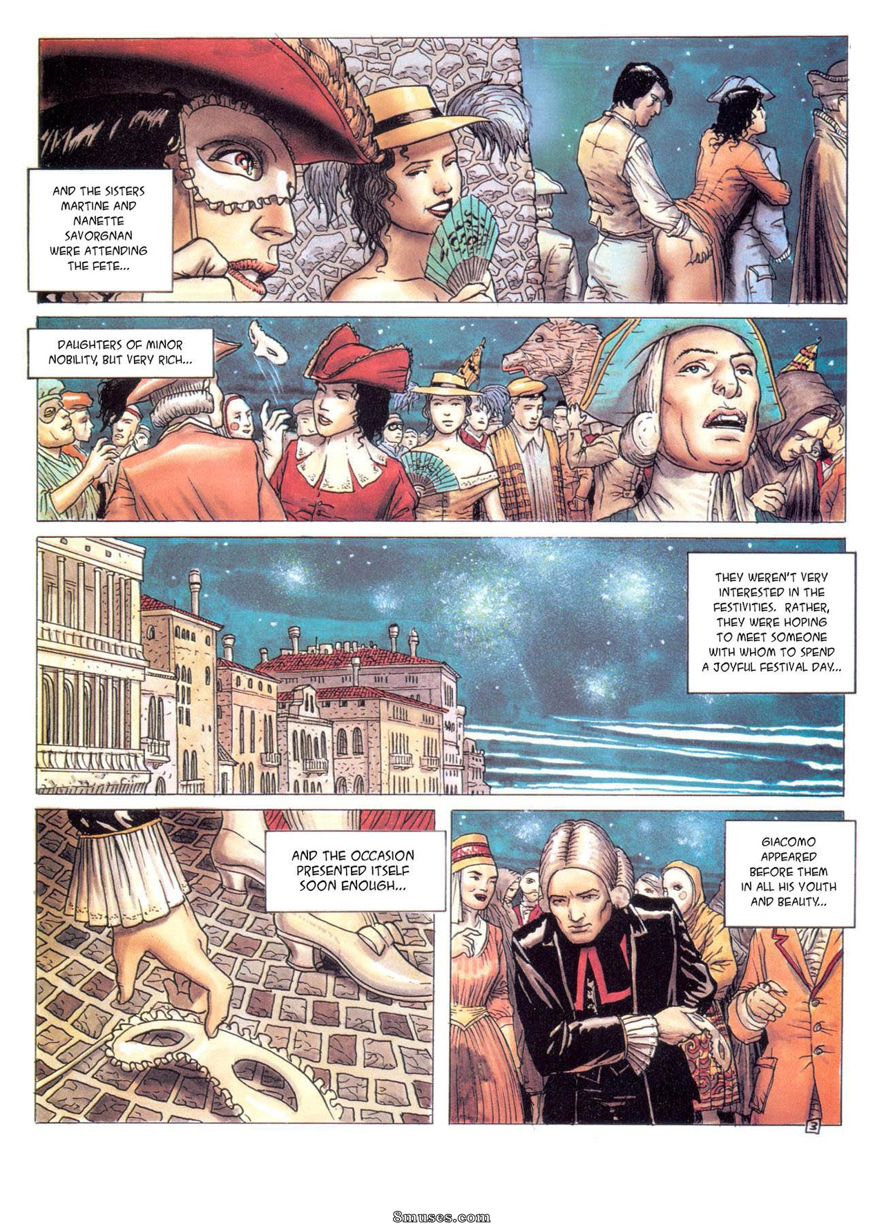 Classic Comics Collection - Memory of a Libertine - Casanova - Page 4