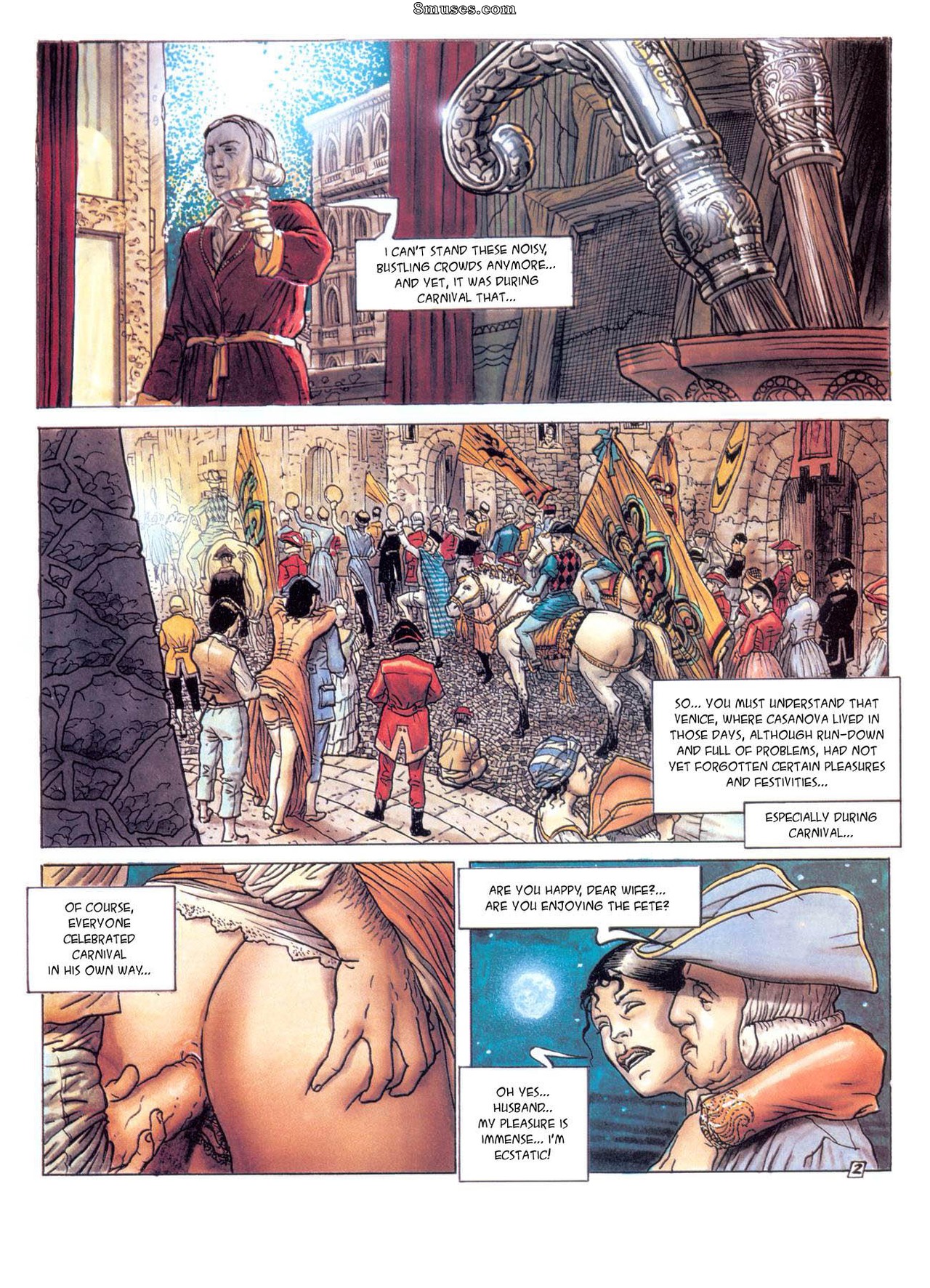 Classic Comics Collection - Memory of a Libertine - Casanova - Page 3