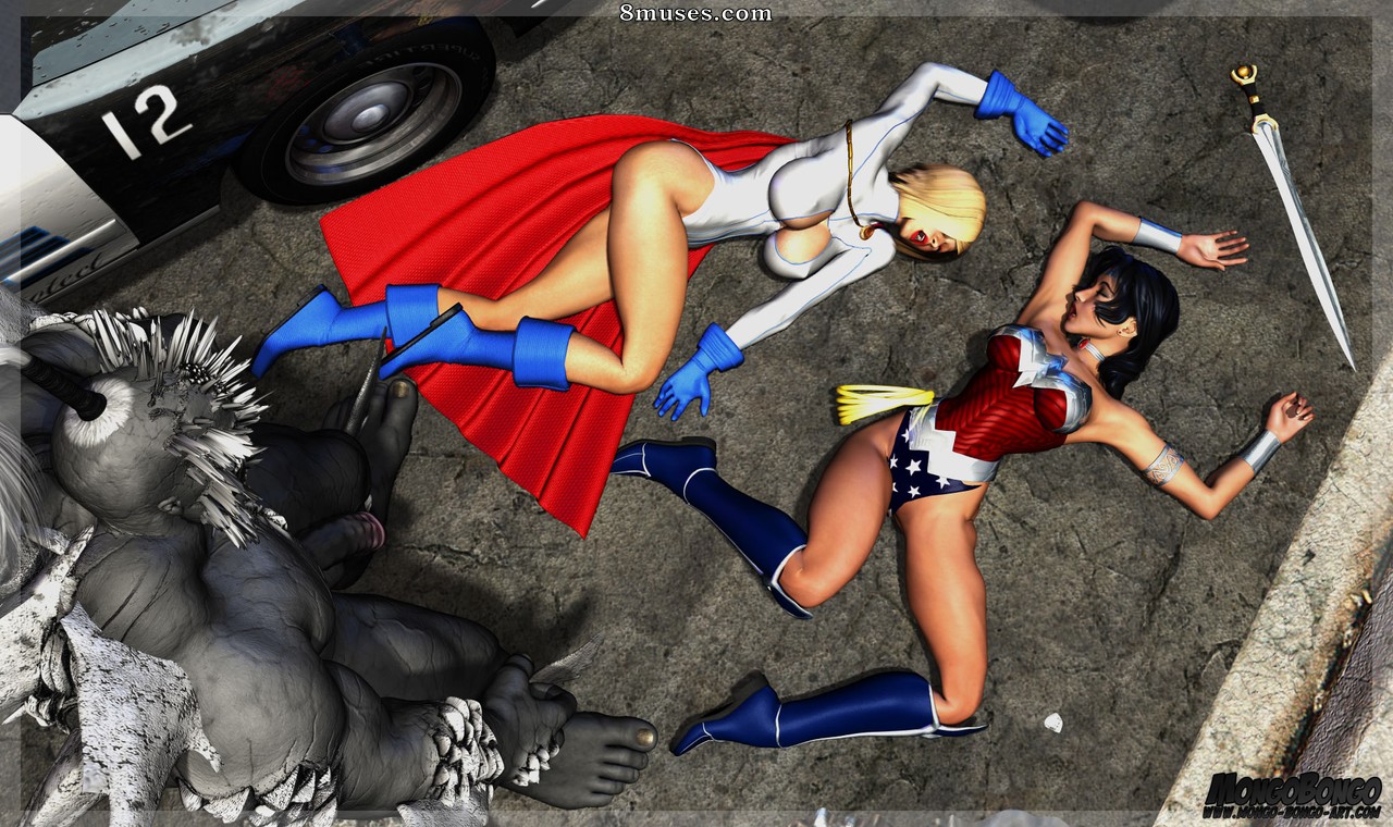 MongoBongo Comics - Mulher-Maravilha Garota Poderosa Dia do Juízo Final - Página 3