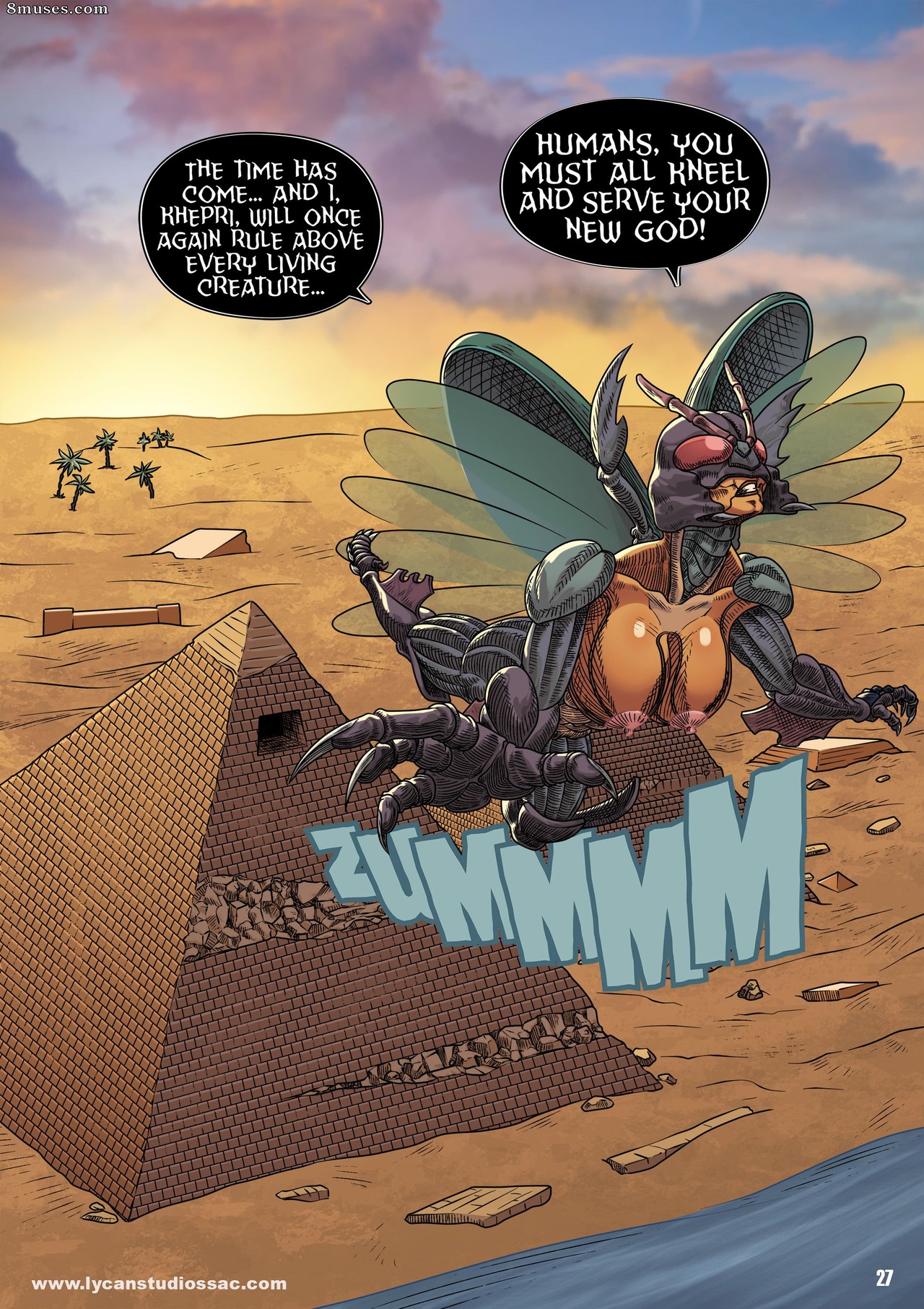Locofuria Comics - 100 Ways to Become a Monster 12 - Rise of the Beetle - Page 30