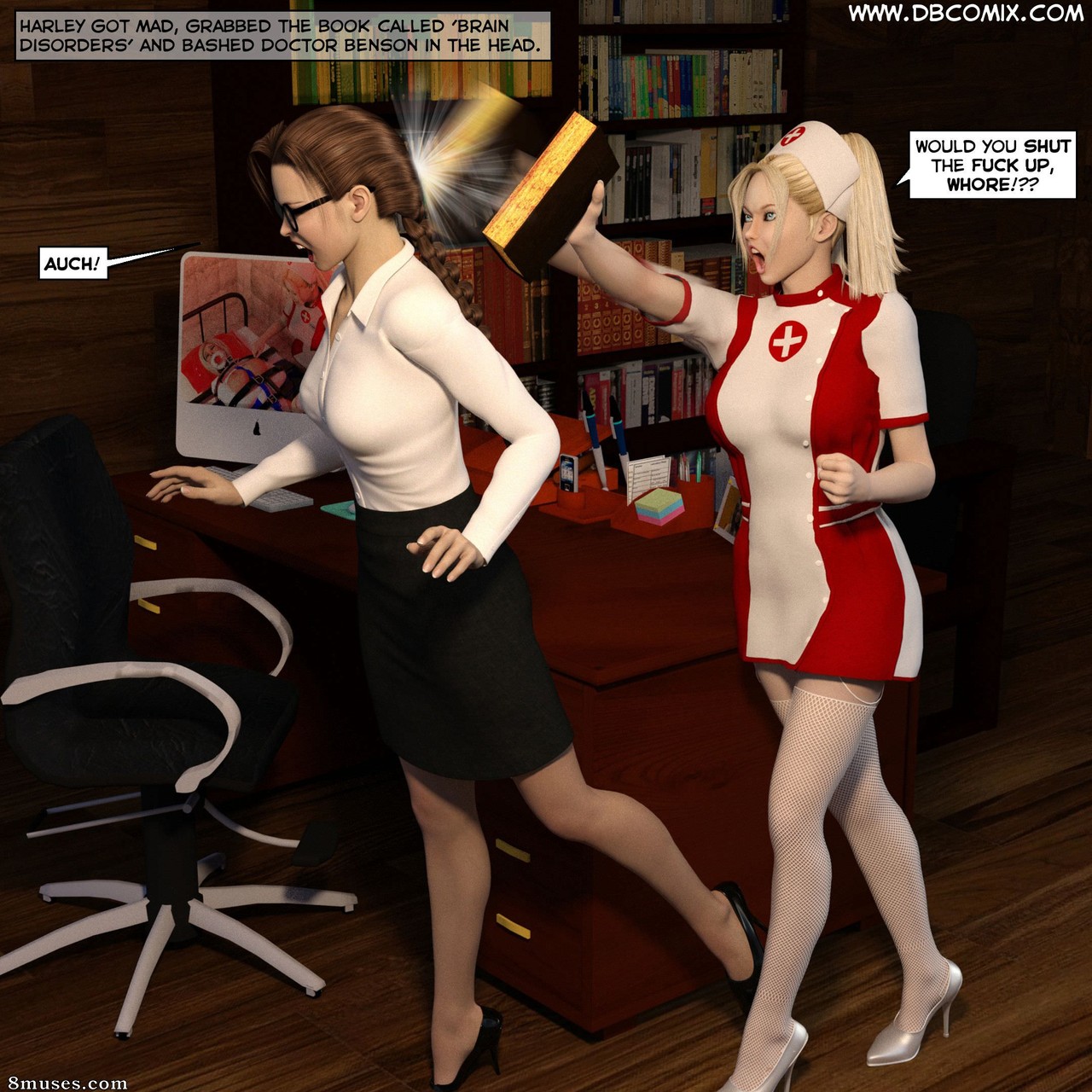 New Arkham For Superheroines - Issue 2 - Page 17