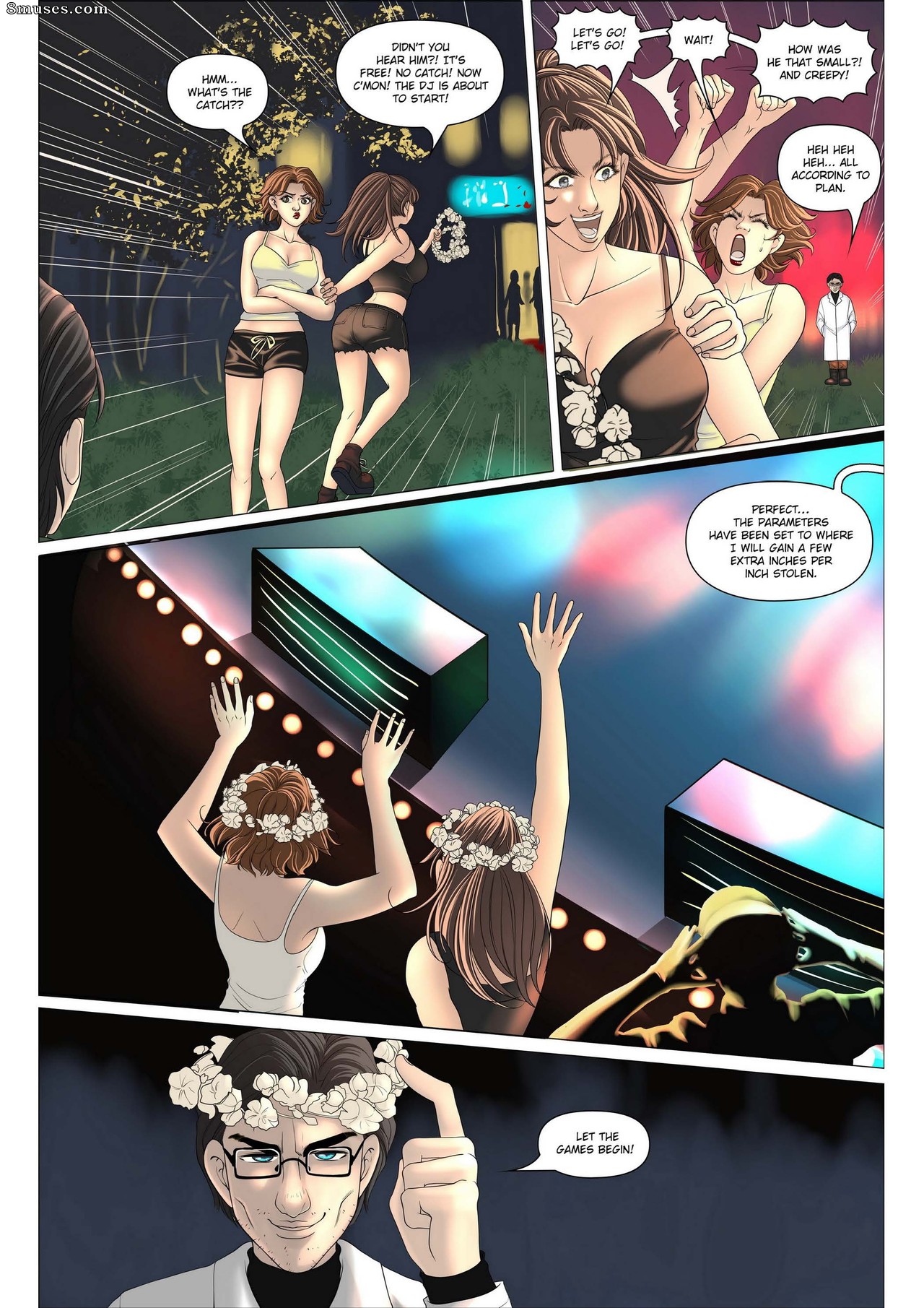 Page 5 | Giantess-Fan-Comics/The-Mega-Vibe-Music-Festival/Issue-1 | 8muses  - Sex Comics