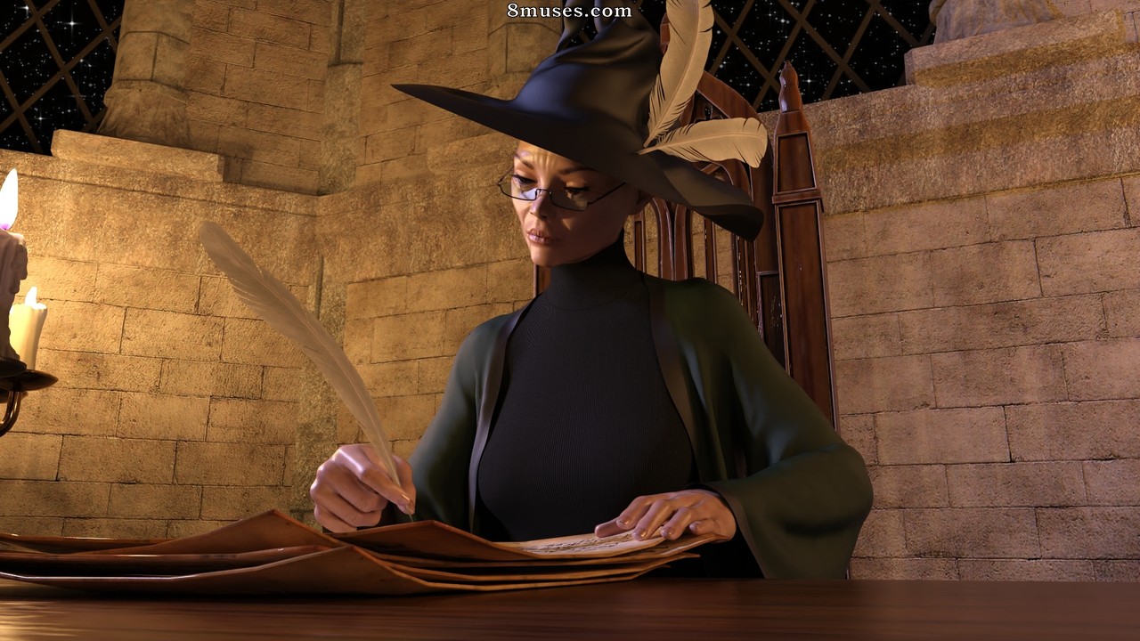 Hermione Granger and the Professor's Wand - No Text - Page 2