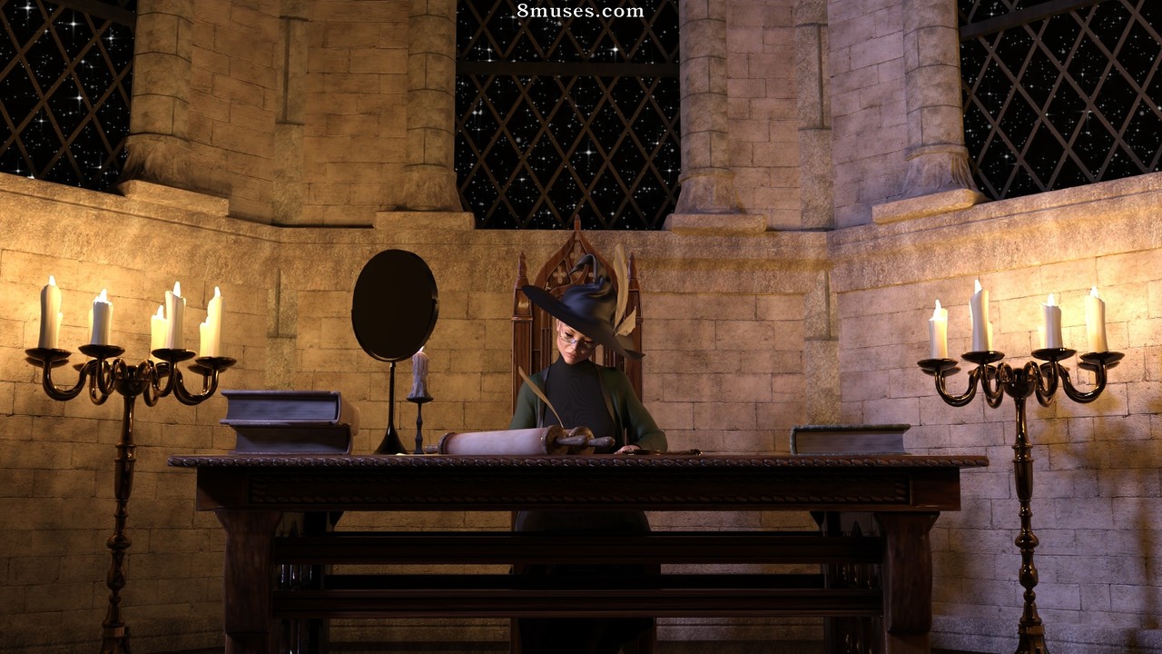 Hermione Granger and the Professor's Wand - No Text - Page 1