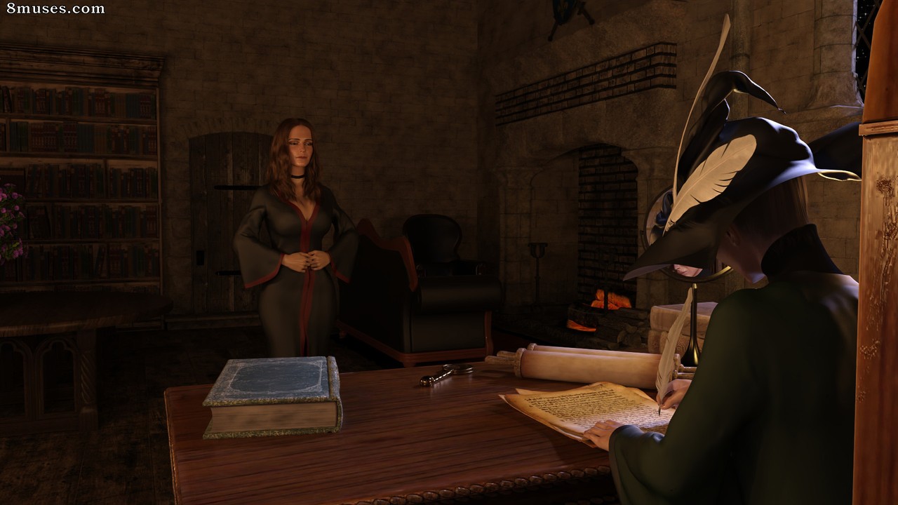 Hermione Granger and the Professor's Wand - No Text - Page 4