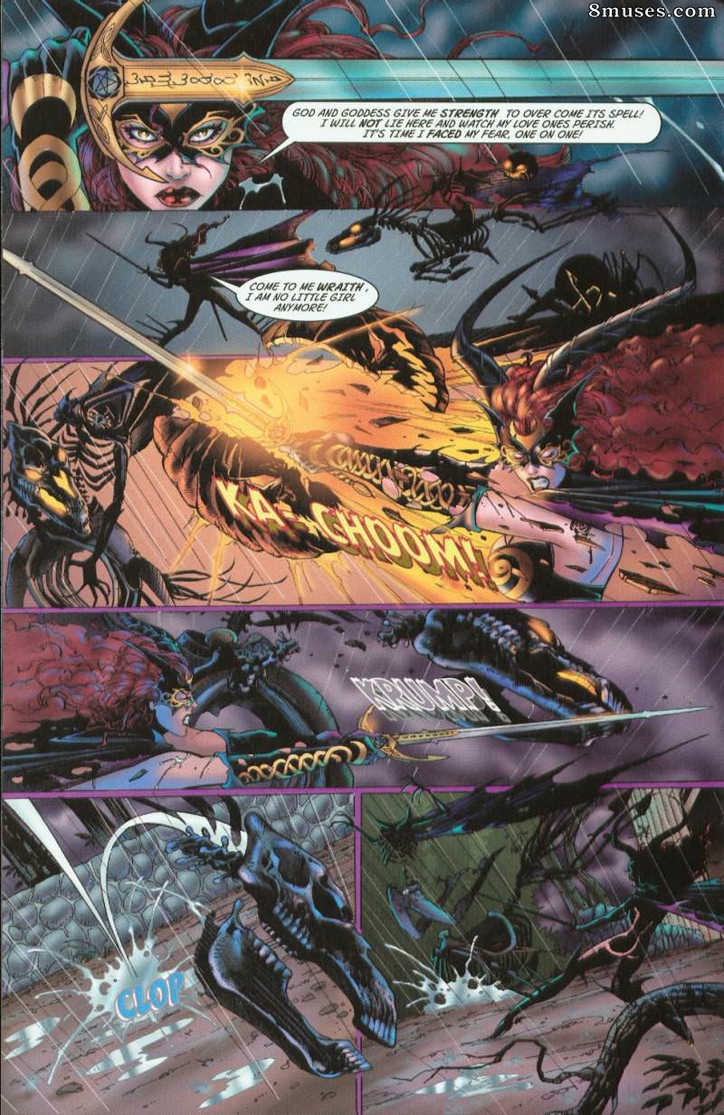 BroadSword Comics - Tarot - Witch of the Black Rose 009 - Page 9