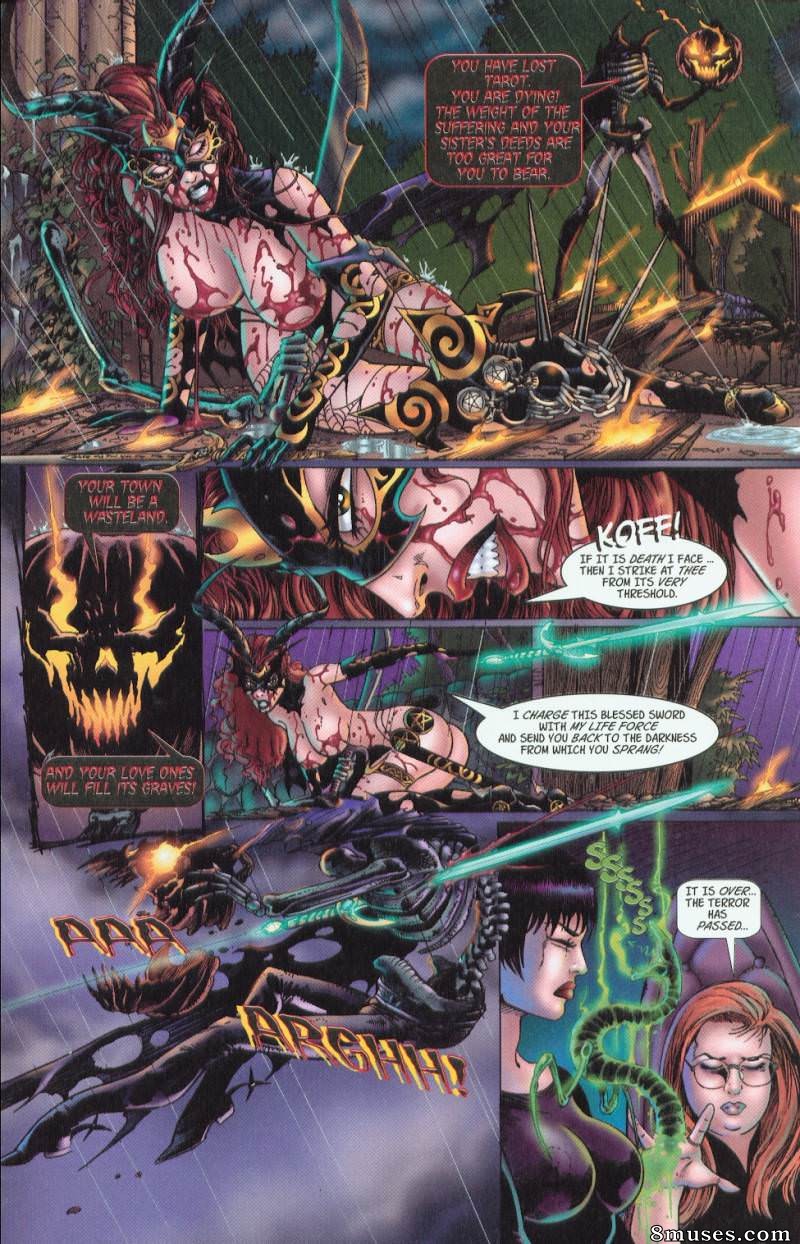 BroadSword Comics - Tarot - Witch of the Black Rose 009 - Page 16