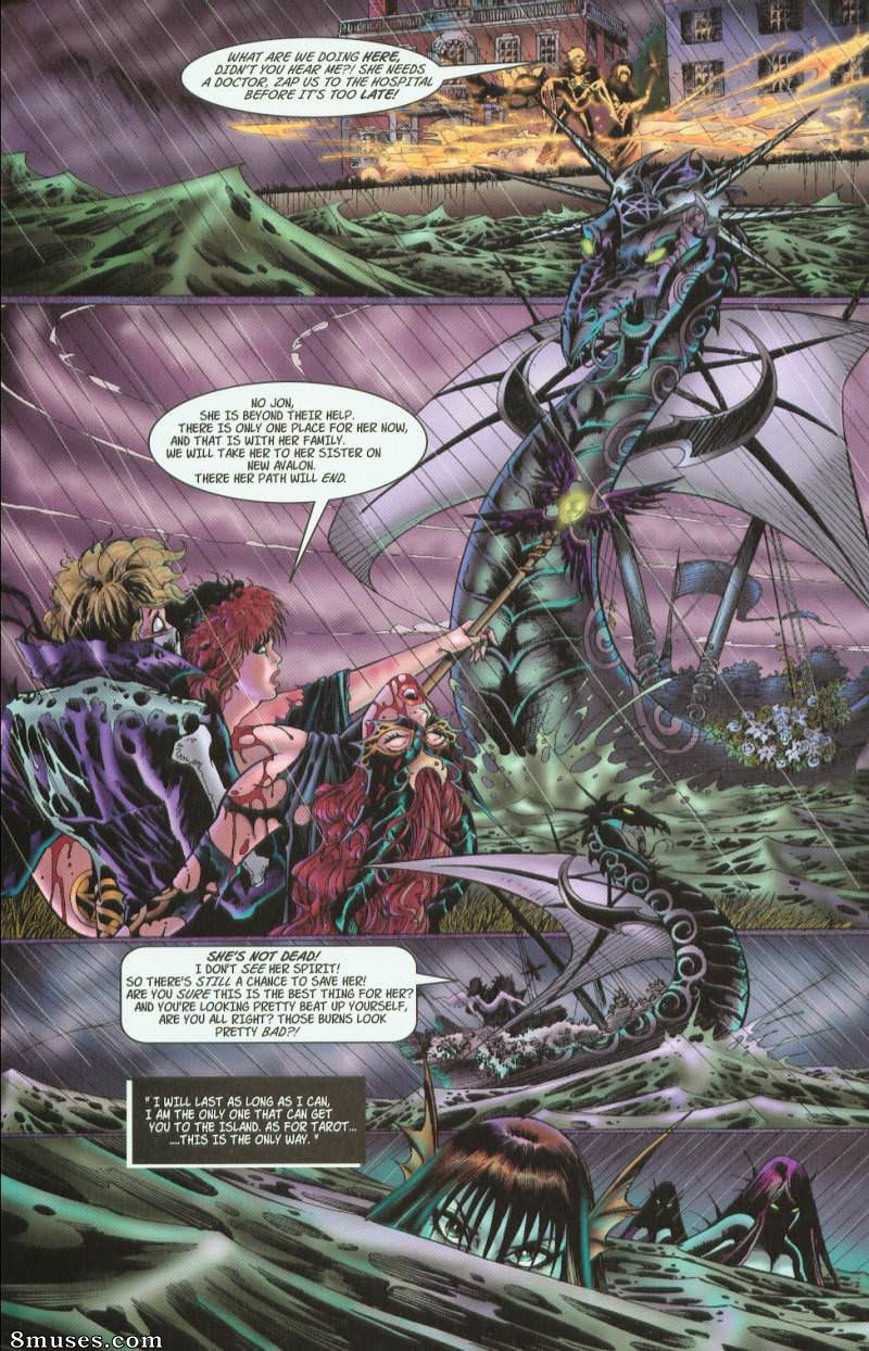BroadSword Comics - Tarot - Witch of the Black Rose 009 - Page 18