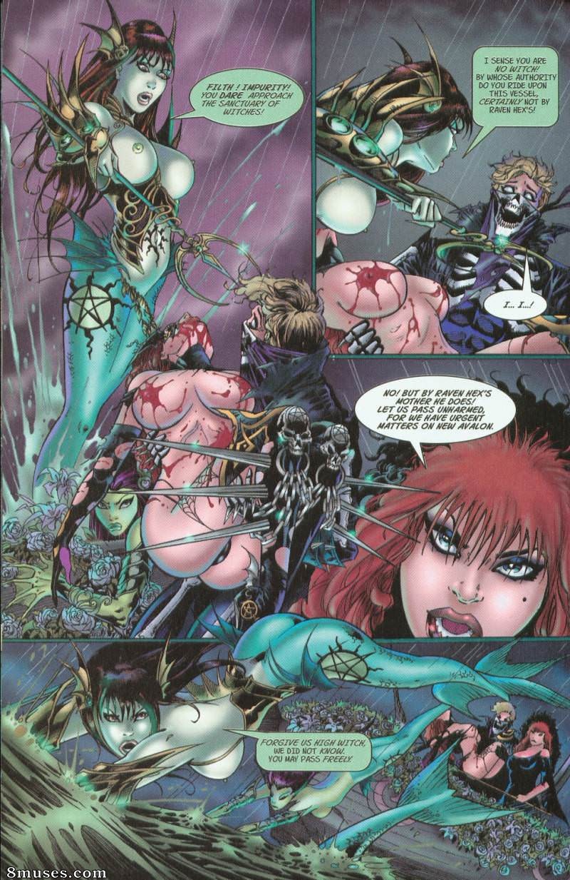 BroadSword Comics - Tarot - Witch of the Black Rose 009 - Page 19