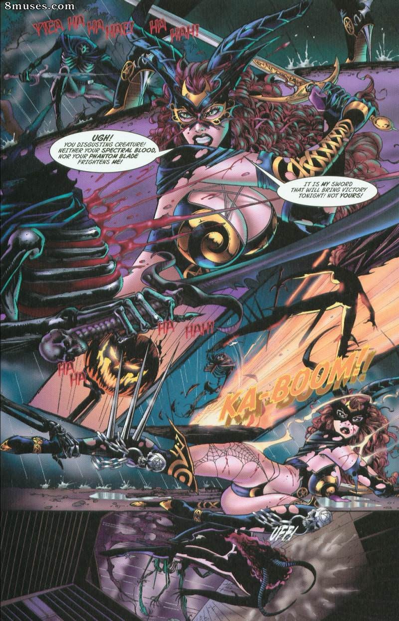 BroadSword Comics - Tarot - Witch of the Black Rose 009 - Page 10