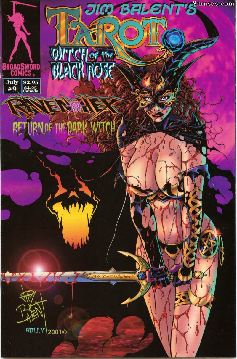 BroadSword Comics - Tarot - Witch of the Black Rose 009 - Page 1