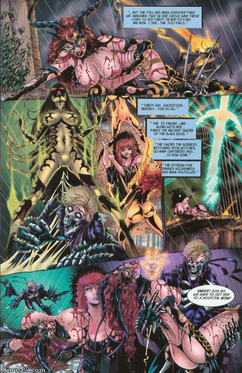 BroadSword Comics - Tarot - Witch of the Black Rose 009 - Page 17