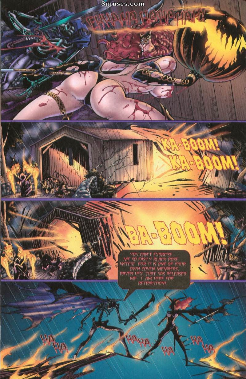 BroadSword Comics - Tarot - Witch of the Black Rose 009 - Page 13
