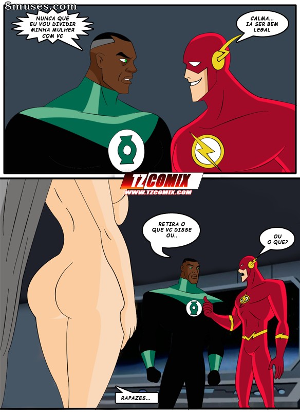HQPorno.com.br - TZComiX.com Comics - La Ligue de justice - Page 12
