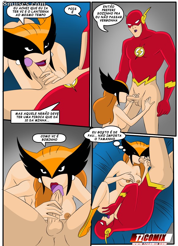 HQPorno.com.br - TZComiX.com Comics - Liga da Justiça - Página 16