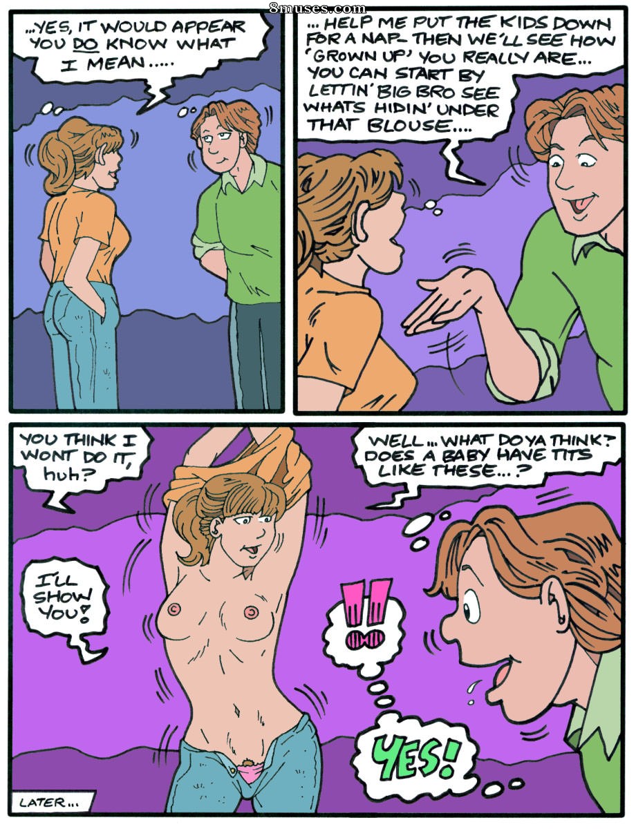 Kevin Karstens Comics - The  Look or Aprils Adventures in Babysitting - Page 3