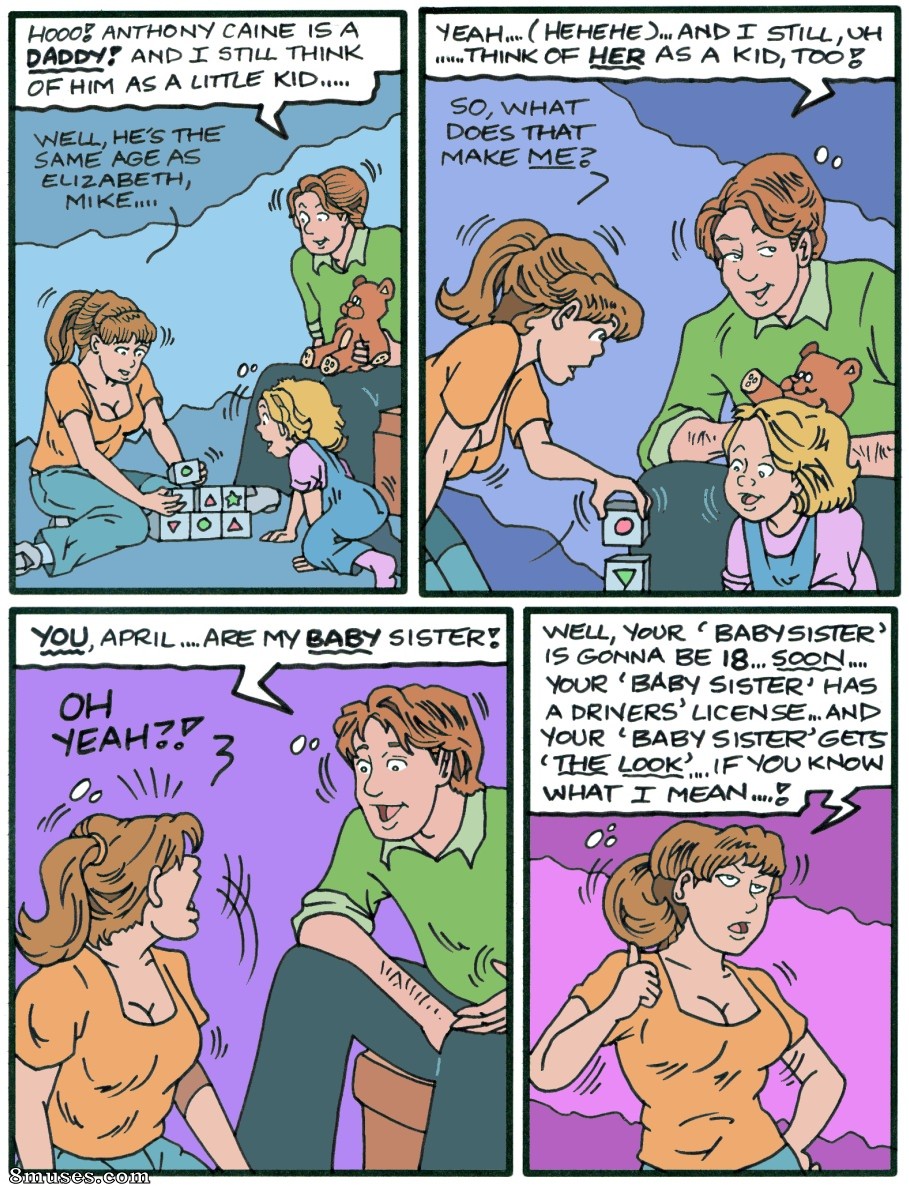 Kevin Karstens Comics - Le regard ou les aventures d'Avril en baby-sitting - Page 2