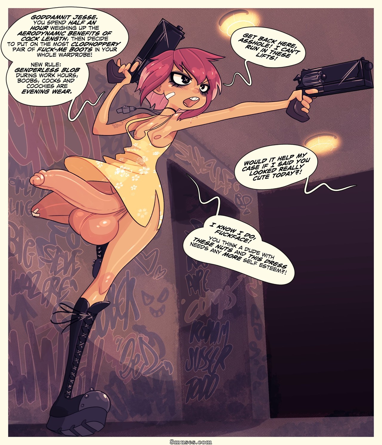 ChimneySpeak Comics - Carbon Pink Comics - Página 97
