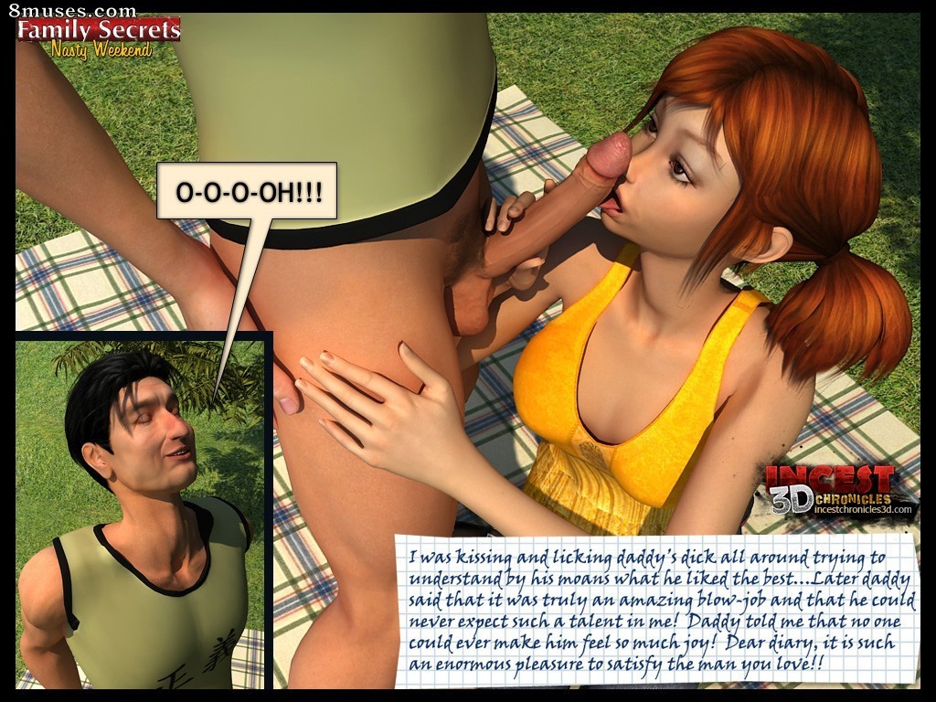 IncestChronicles3D Comics - Segredos familiares. Fim de semana sujo - Página 30