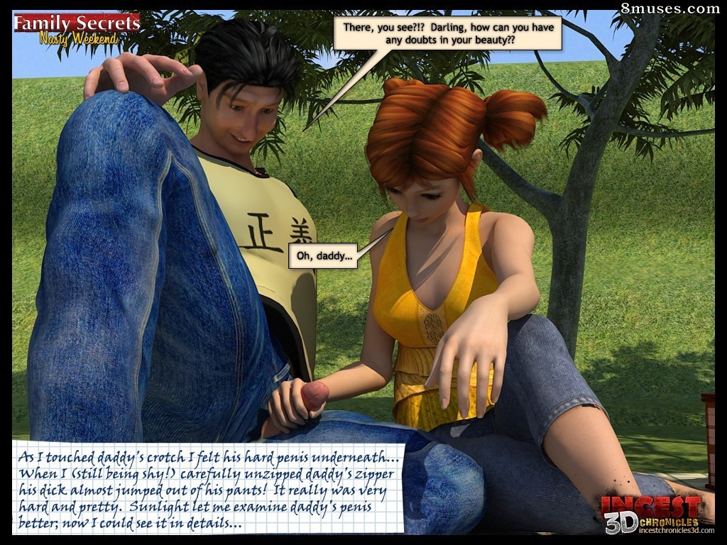IncestChronicles3D Comics - Secretos familiares. Fin de semana sucio - Página 27