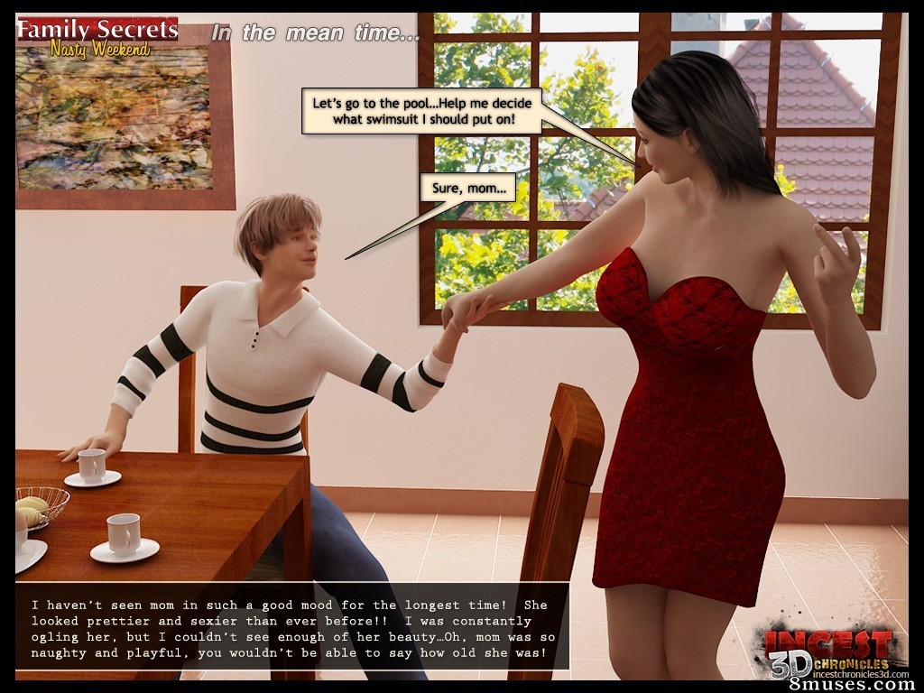 IncestChronicles3D Comics - Secretos familiares. Fin de semana sucio - Página 41