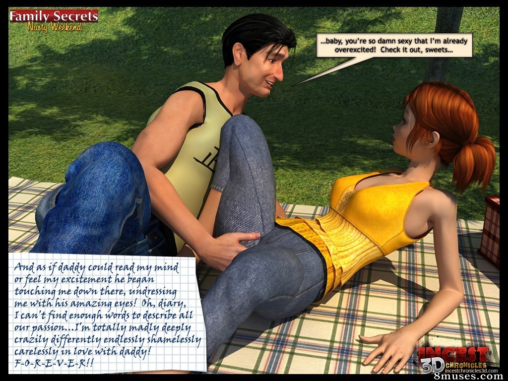 IncestChronicles3D Comics - Segredos familiares. Fim de semana sujo - Página 26