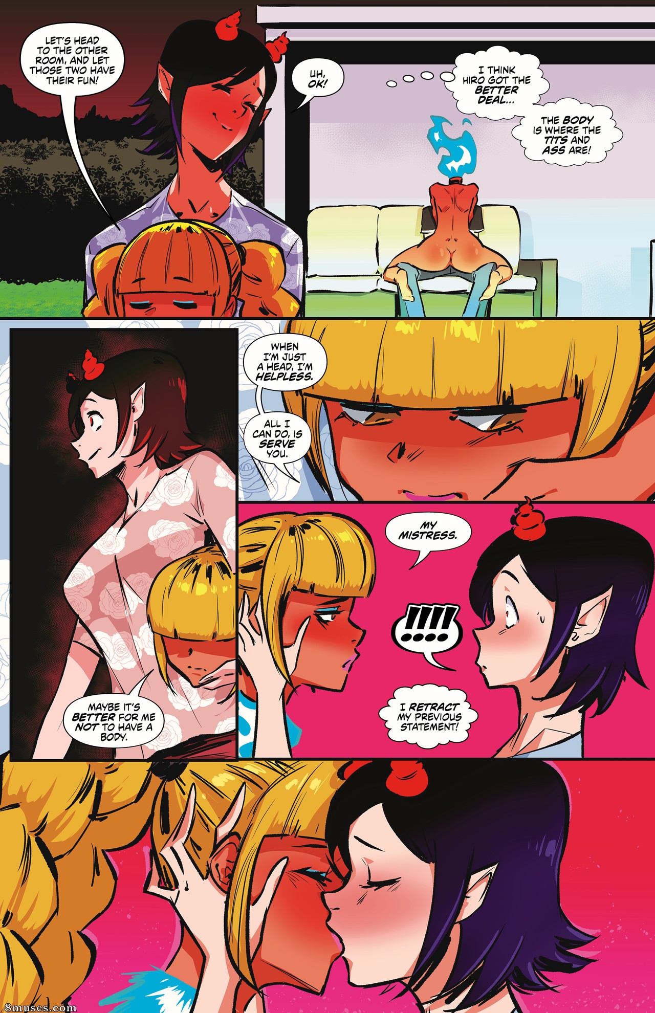 Page 6 | Various-Authors/WorkyZark/MonsterGirl-Academy/Issue-18 | 8muses -  Sex Comics