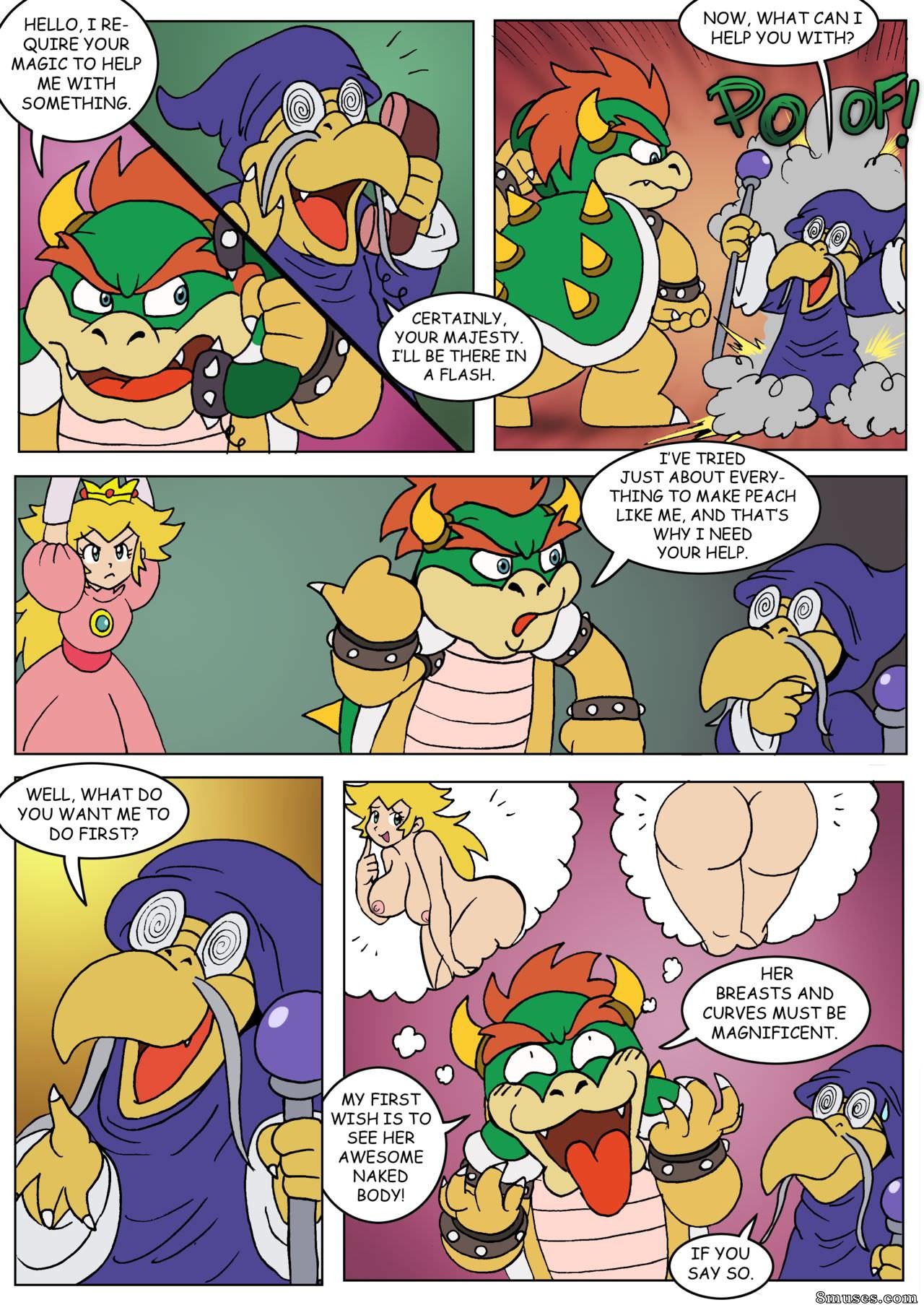 DarkYamatoman Comics - Peachs Tail of Escape - Page 3
