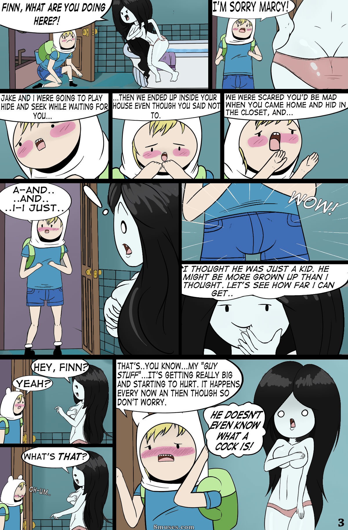 MisAdventure Time - Issue 1 - Marcelines Closet Color - Page 5