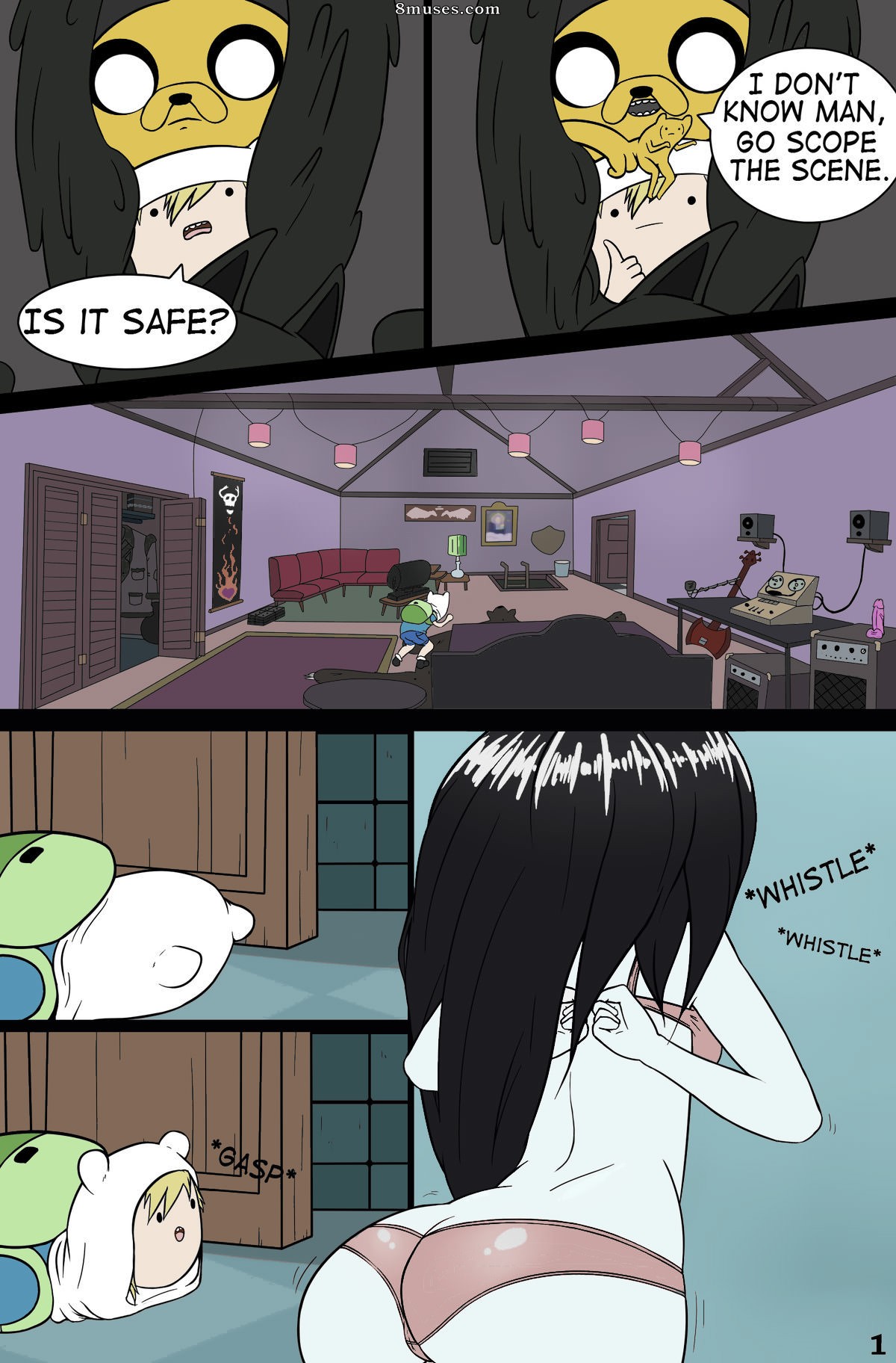 MisAdventure Time - Issue 1 - Marcelines Closet Color - Page 3