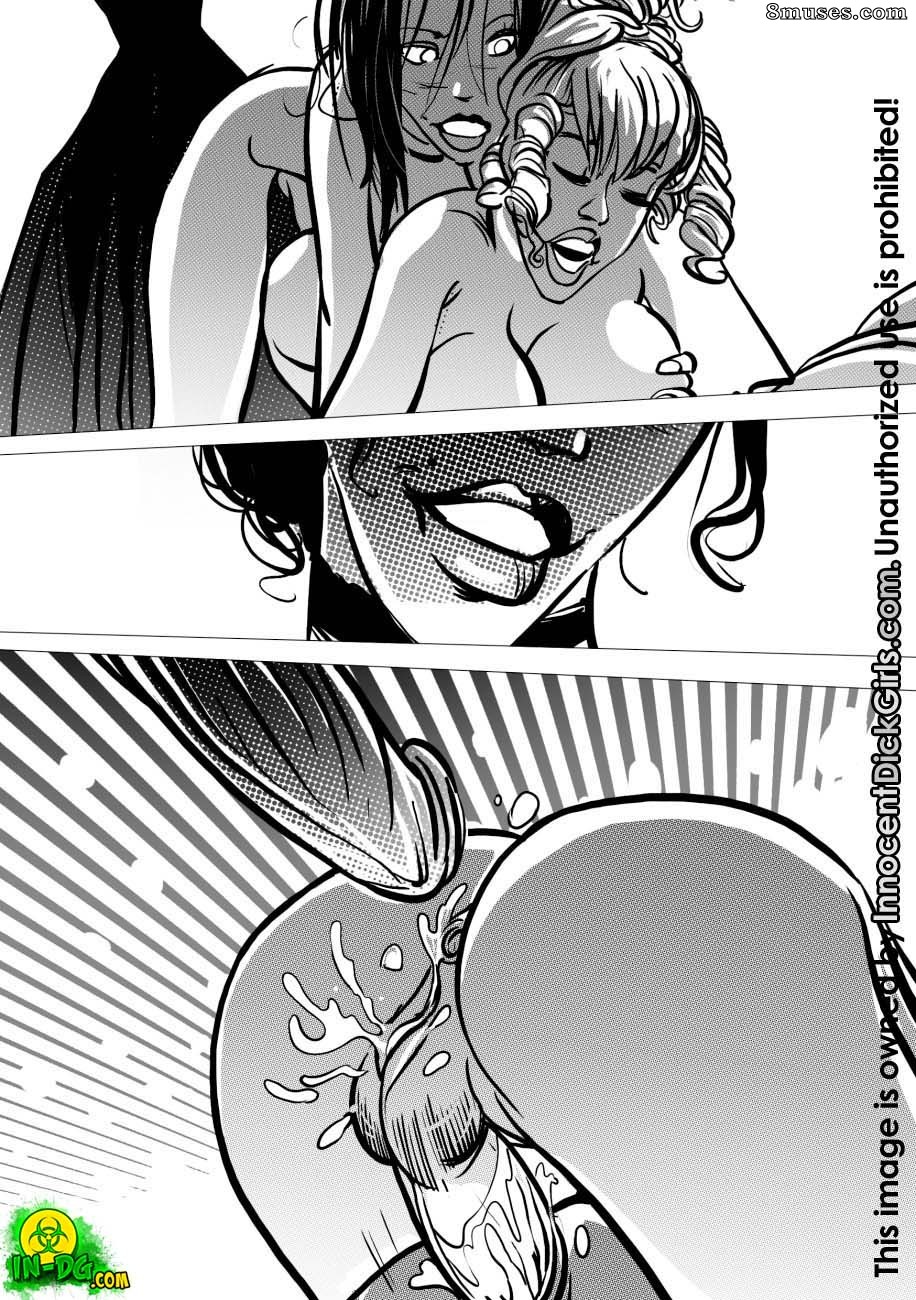 Innocent Dickgirls Comics - El paseo nocturno - Página 16