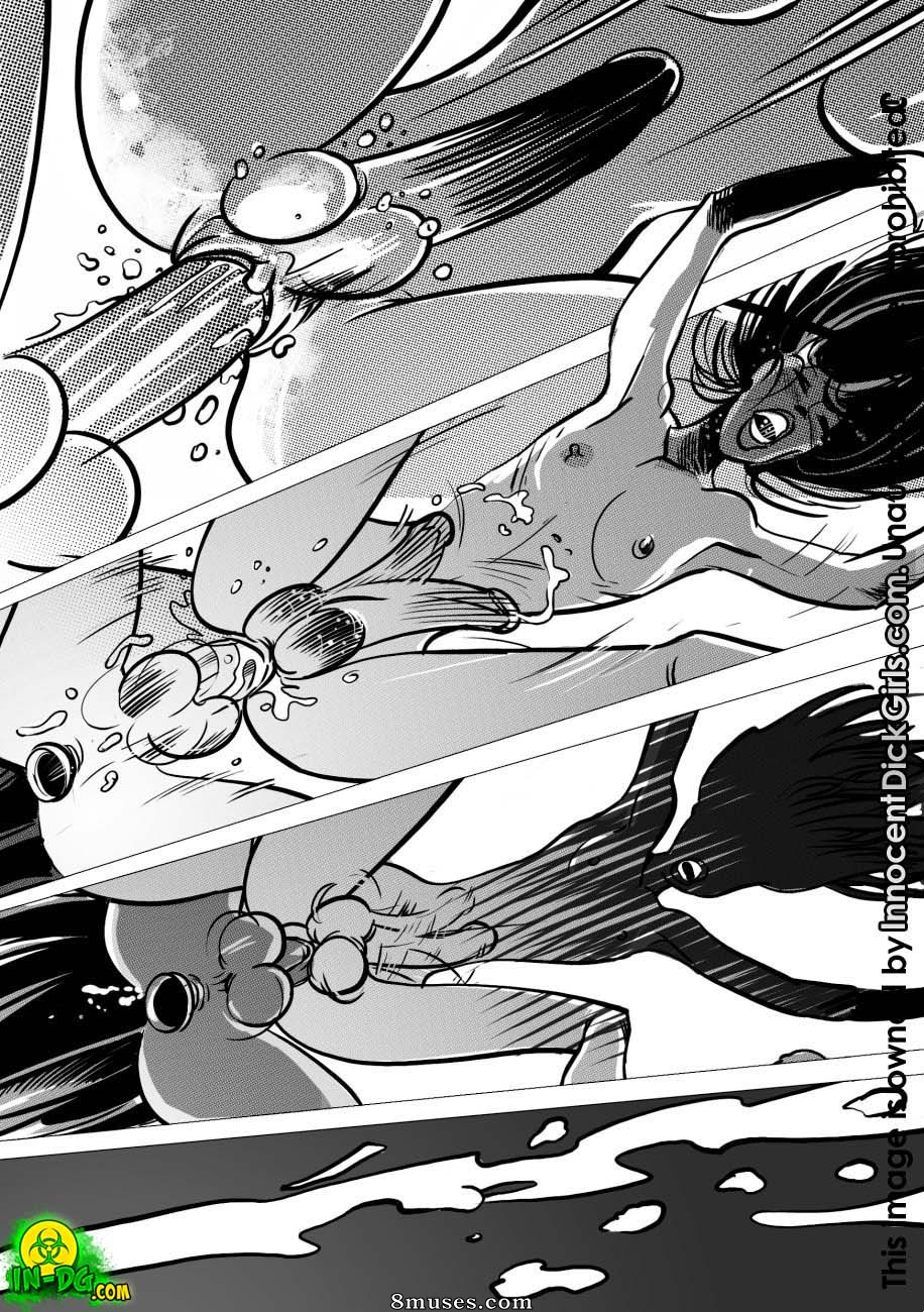 Innocent Dickgirls Comics - O passeio noturno - Página 25