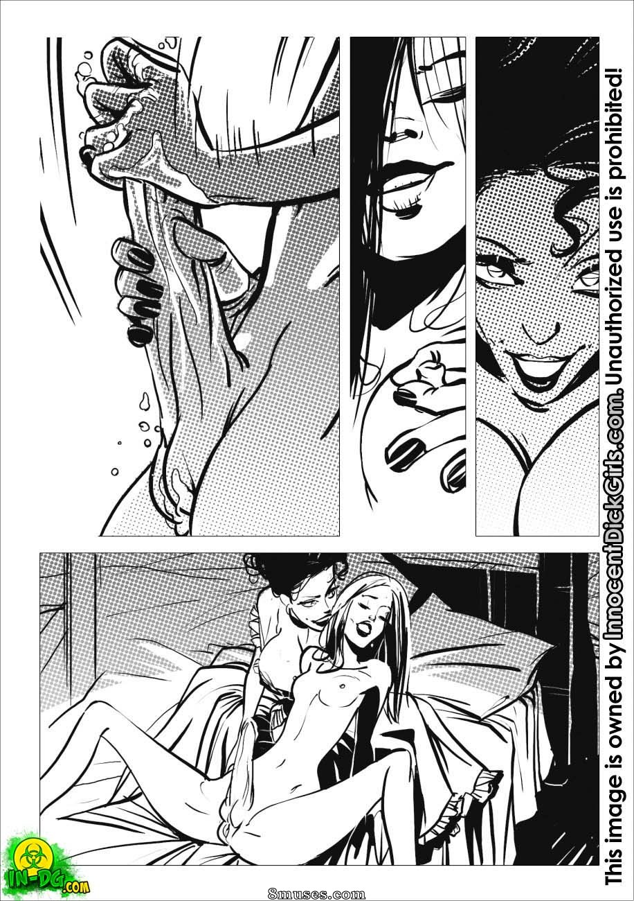 Innocent Dickgirls Comics - La balade nocturne - Page 8