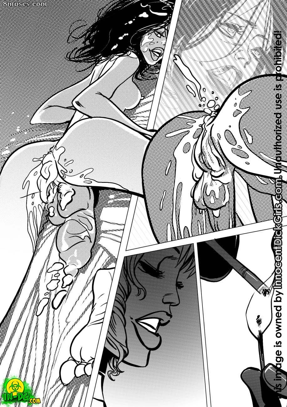 Innocent Dickgirls Comics - O passeio noturno - Página 27