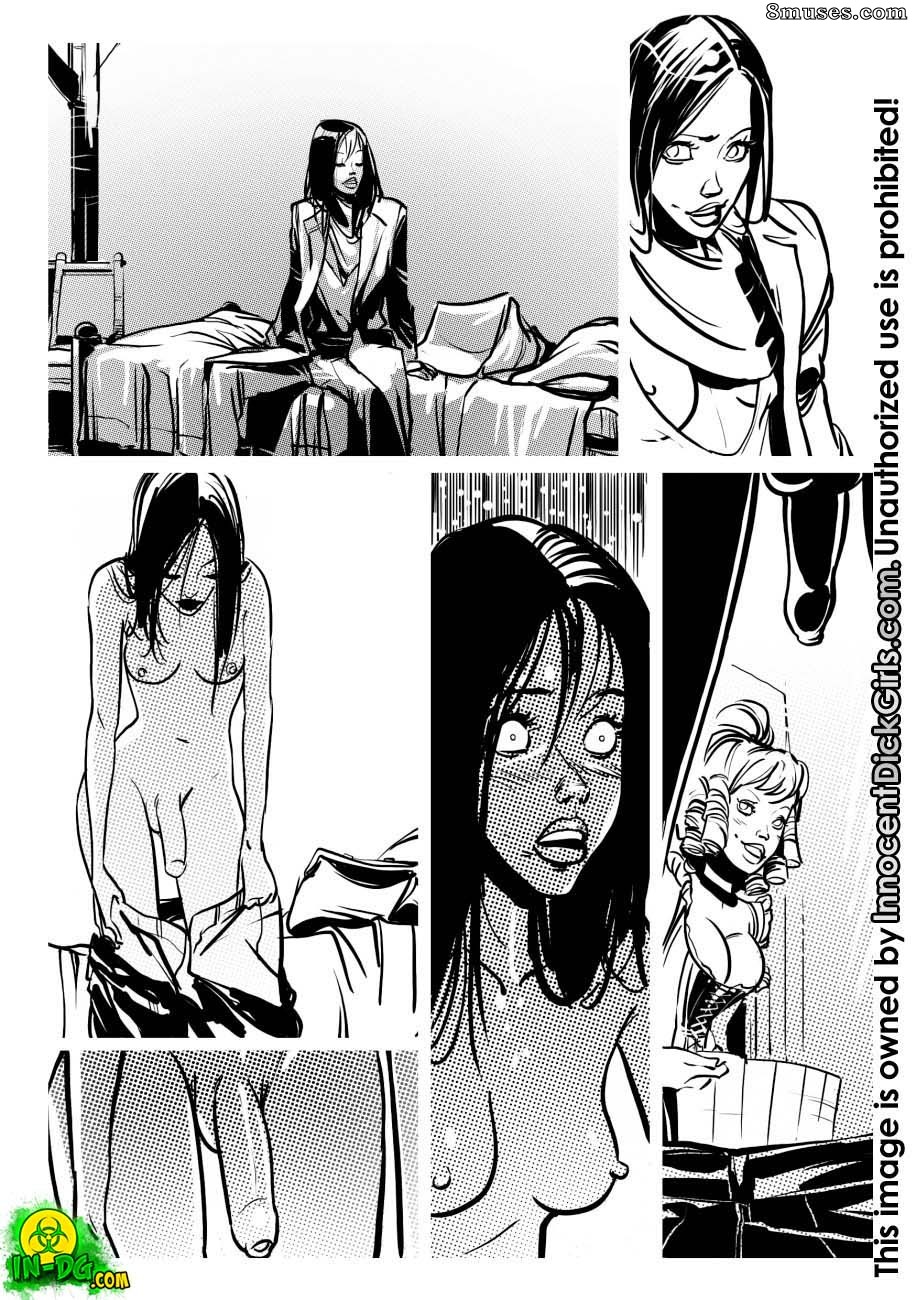 Innocent Dickgirls Comics - O passeio noturno - Página 2