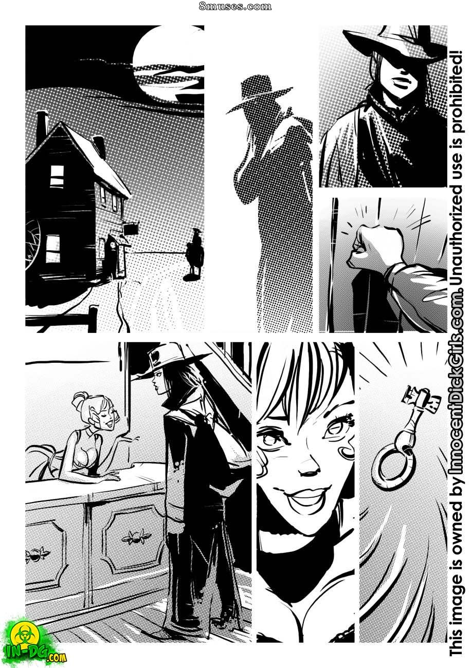 Innocent Dickgirls Comics - El paseo nocturno - Página 1
