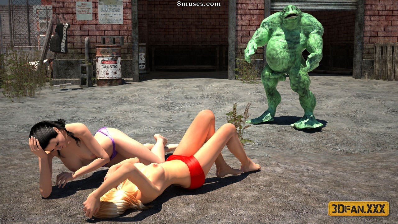 3DFan XXX - Nasty Frogs - Page 4