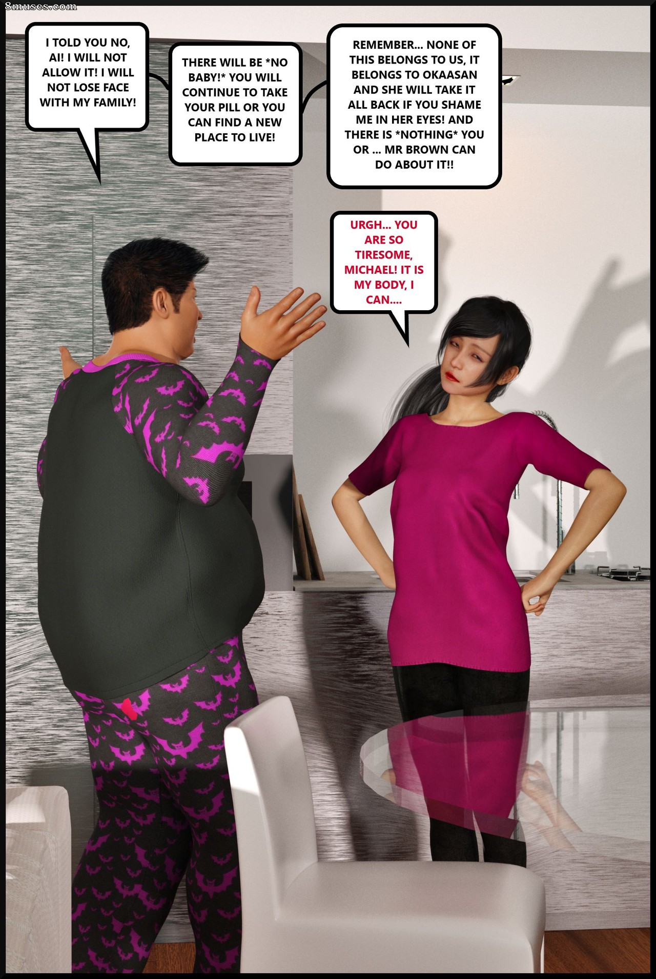 Alison Hale Comics - El señor Brown cría a mi familia - Página 8