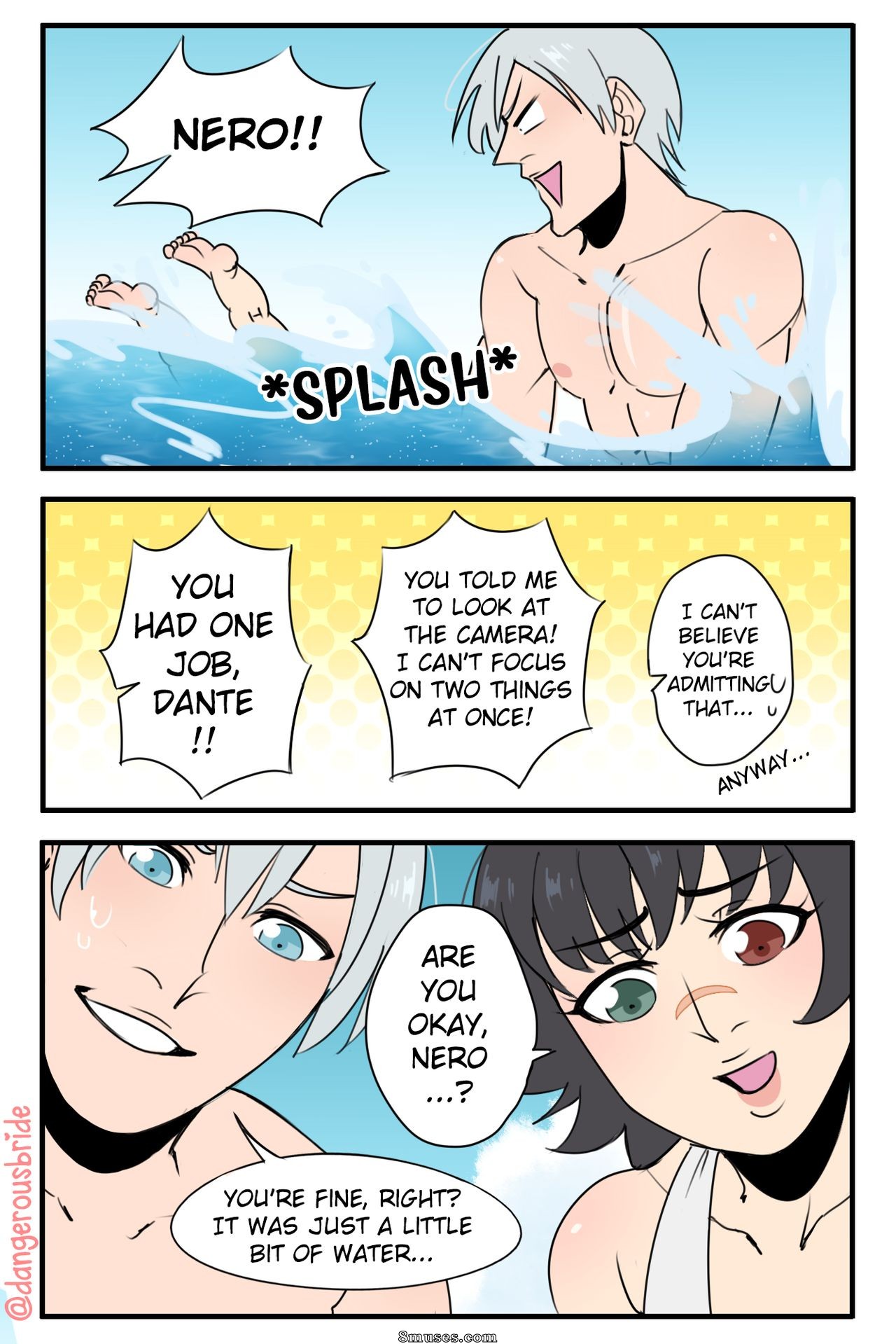 Dangerous Bride - Hot Beach Day - Page 4