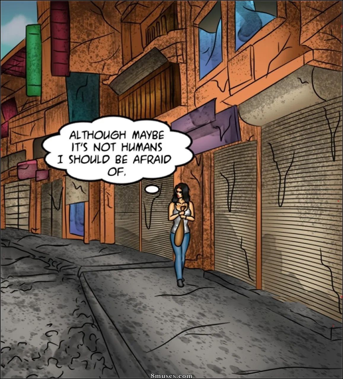 Kirtu.com Comics - Savita Bhabhi - Episode 151 - The Last Woman On Earth - Page 8