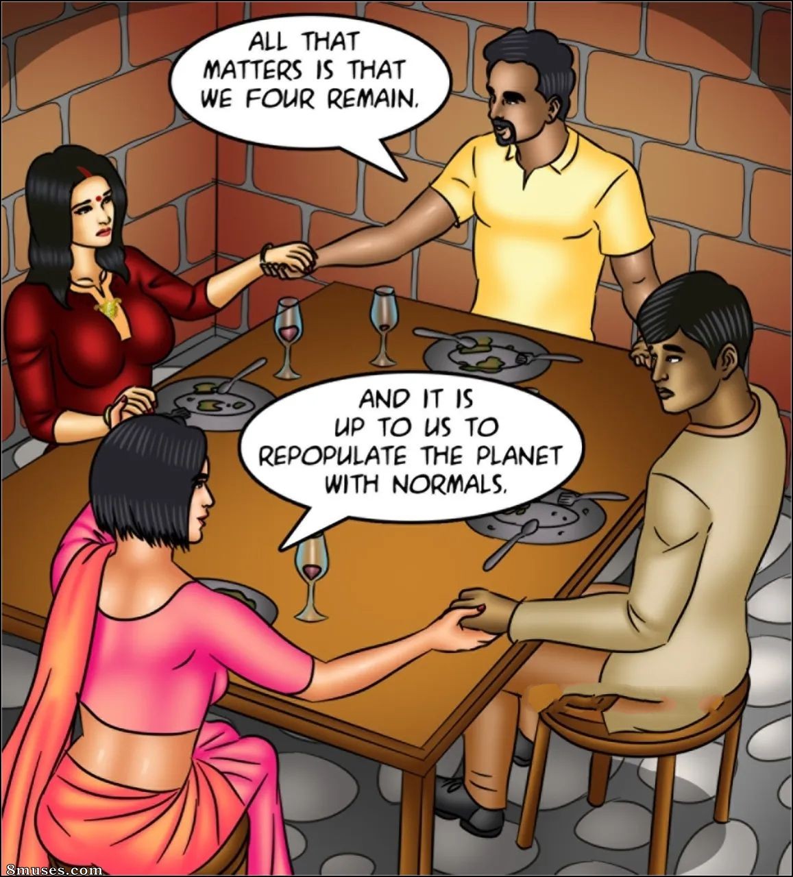 Kirtu.com Comics - Savita Bhabhi - Episode 151 - The Last Woman On Earth - Page 115