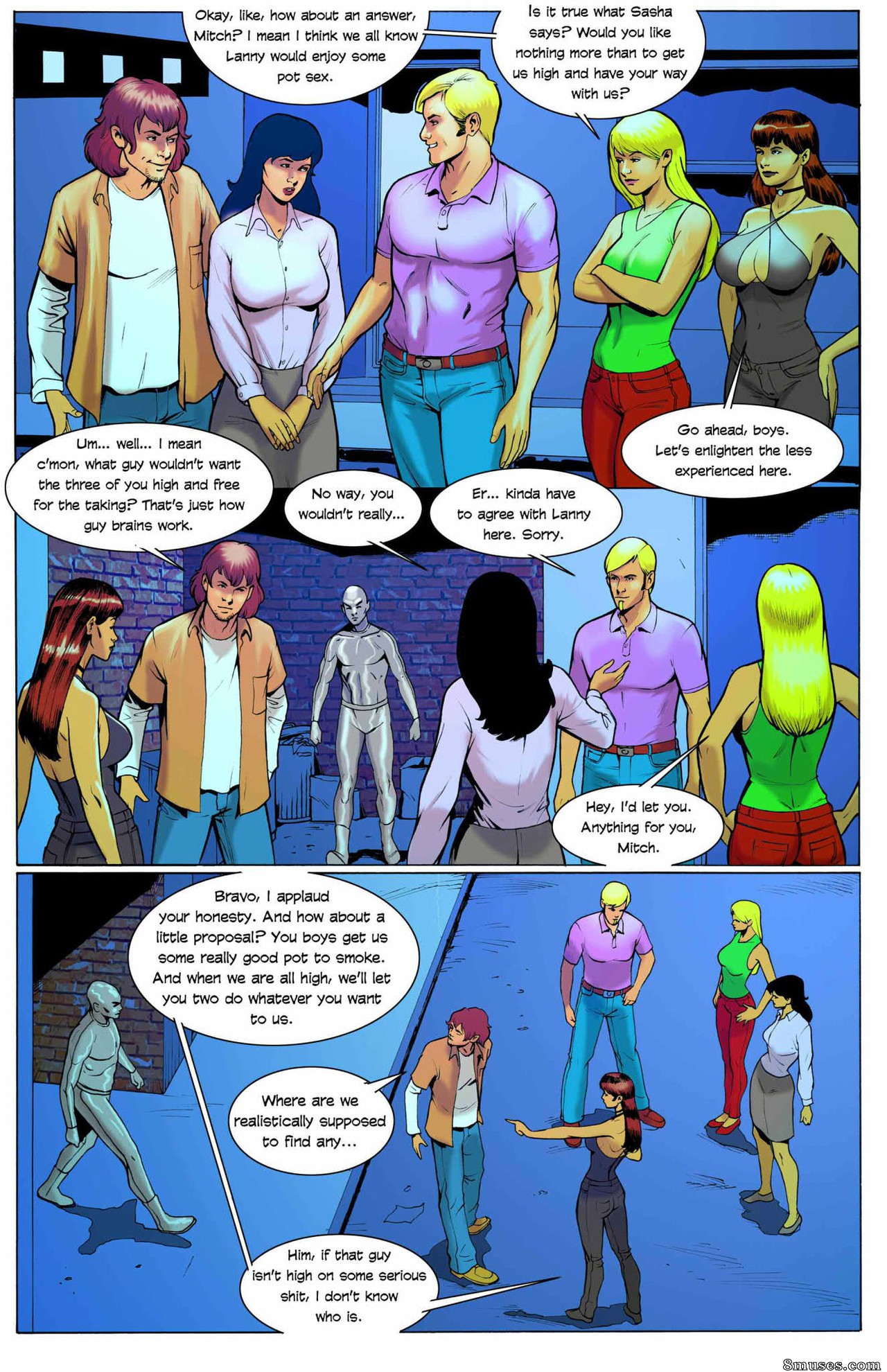 Giantess Club Comics - Embotellarse - Página 6