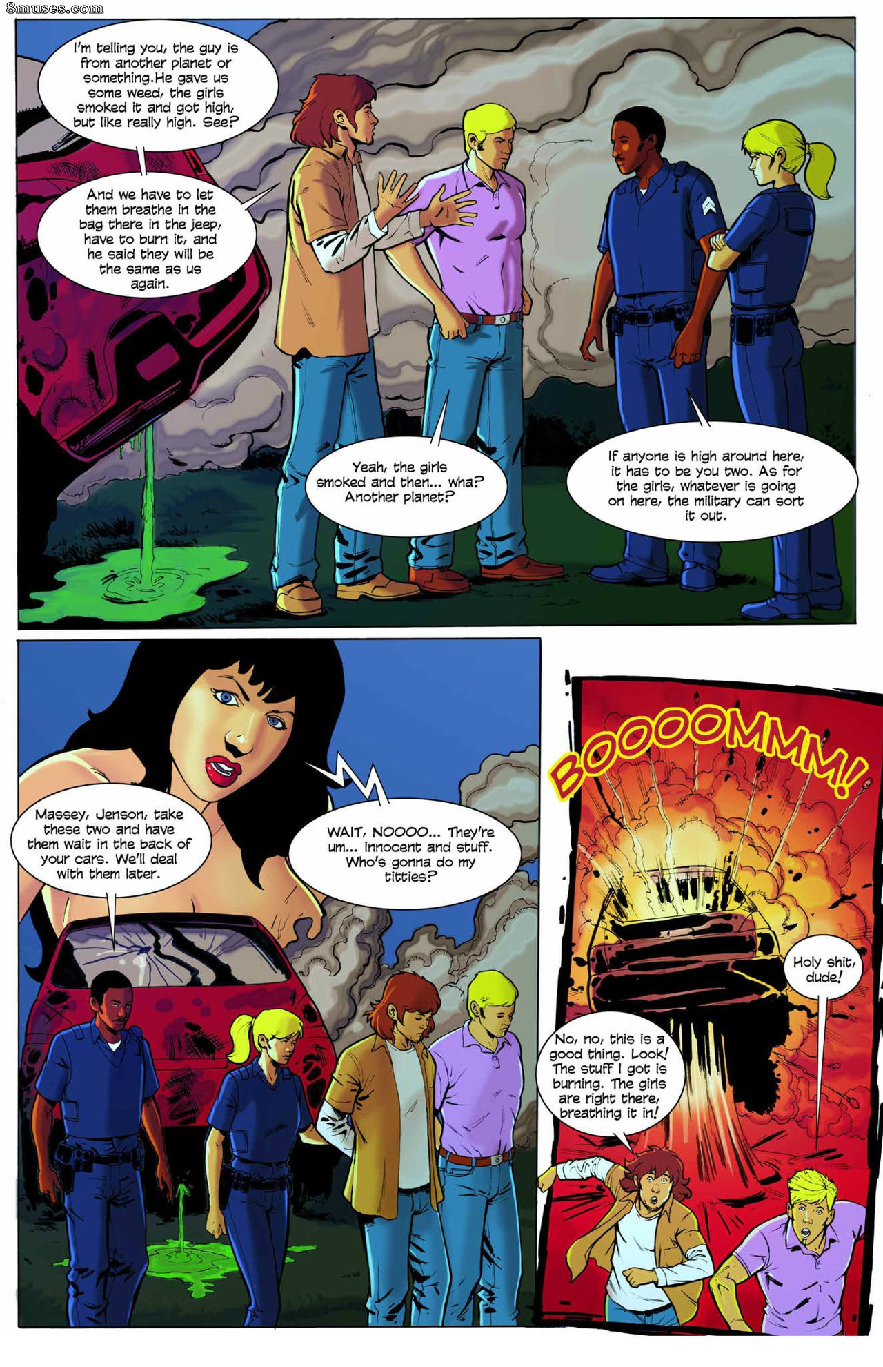 Giantess Club Comics - Getting High - Page 26