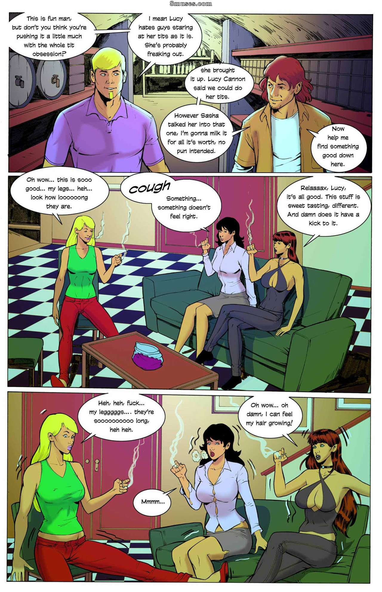 Giantess Club Comics - Embotellarse - Página 12