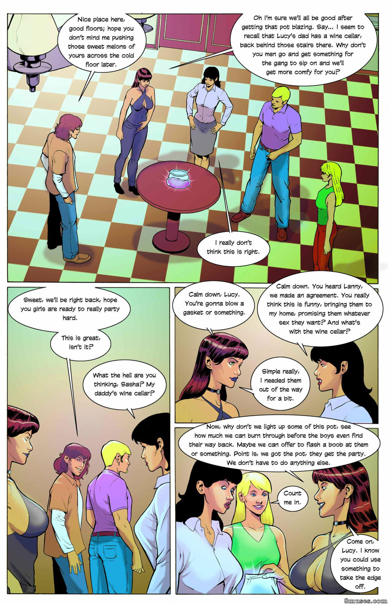 Giantess Club Comics - Embotellarse - Página 11