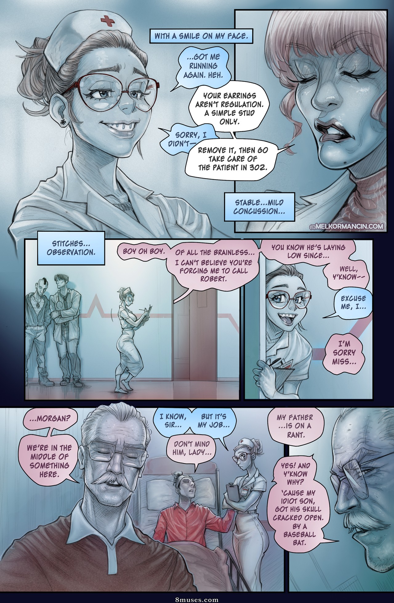 Melkormancin.com Comics - Enfermeira Morgan - Página 5